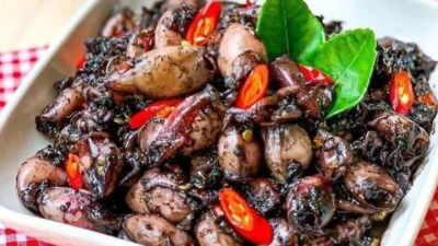 Resep Cumi Pedas Hitam Manis