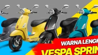 Ingin Memiliki Vespa Sprint 150 ABS? Simak Simulasi DP dan Cicilan Tahun 2023