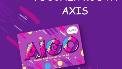 Cara Memasukkan Voucher Axis AIGO.