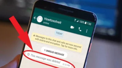 Cara Mudah Melihat Chat WhatsApp yang Sudah Dihapus, Tanpa Aplikasi.