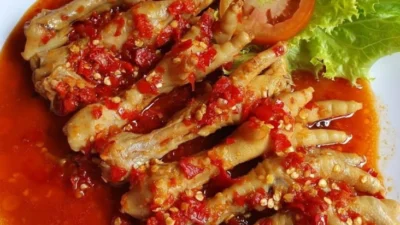 Resep Ceker Pedas