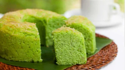 Resep Bolu Pandan Praktis