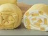 Resep Mango Towel Cake Roll, Kue Handuk Viral Mirip Dadar Gulung! (image from screenshot Youtube cooking tree)