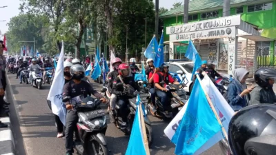 Ribuan Buruh di Kabupaten Karawang Minta Cabut UU Ciptaker