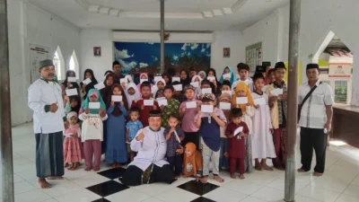 Pemdes Kertajaya Serahkan Santunan Bagi 80 Anak Yatim dan Dhuafa