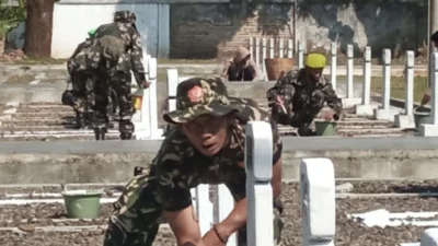 Putra Veteran Rawat Taman Makam Pahlawan Cidongkol Subang Tanpa Anggaran Pemerintah 