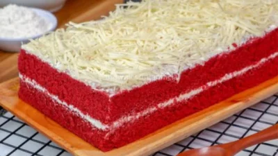 Resep Nutricake Brownies Red Velvet Lembut Yang Patut Kamu Coba!