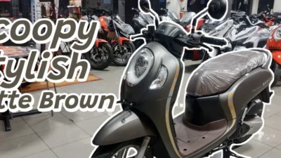 Harga Scoopy Coklat Doff 2023, Ini yang Ditunggu-Tunggu