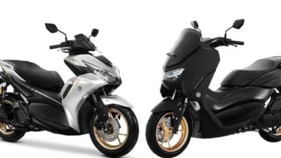 Perbandingan Yamaha Aerox 155 vs Yamaha Nmax