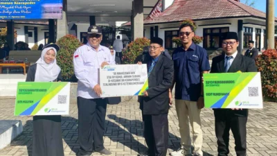 BPJamsostek Purwakarta Beri Perlindungan Mahasiswa STAI Riyadhul Jannah Subang