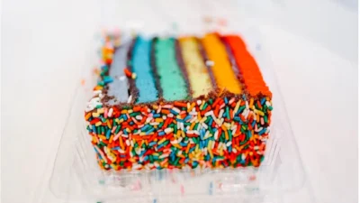 Rainbow Cake, via Unsplash-Taylor Heery