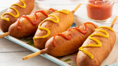 Cara Membuat Corndog Sosis Mozarella (Image From: The Pioneer Woman)