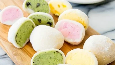 Ngulik Resep Mochi Kekinian yang Isiannya Maknyus Bingit! (Sumber Gambar via Kirbie's Cravings)