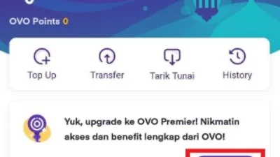 Cara Gampang Daftar OVO dan Upgrade Akun, 5 Menit Langsung Jadi! (image from OVO)