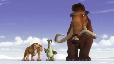 Salah satu scene dari Nonton Film Ice Age 2002 (Image From: IMDb)