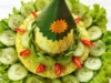 5 Cara Buat Tumpeng Sederhana yang Gampil Buat Pemula. (Gambar: Cookpad Desriayu)