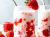 Resep Korean Strawberry Milk ala Korean Cafe, Cocok Buat Remaja Masa Kini! (image from screenshot drive me hungry)