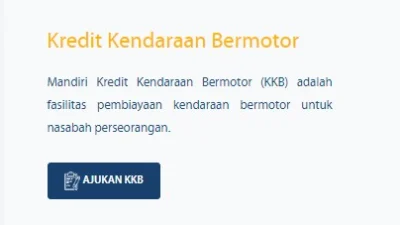 4 Keuntungan Kredit Kendaraan Bermotor di Bank Mandiri yang Wajib Banget Diulik. (Sumber Gambar via https://www.bankmandiri.co.id/kkb)