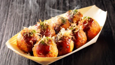 Ilustrasi Resep Takoyaki Isi Ayam (Image From: Recipes.net)