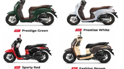 Tampil Beda dengan Warna-Warna Scoopy 2023 Pilihan Terbaik dari Honda