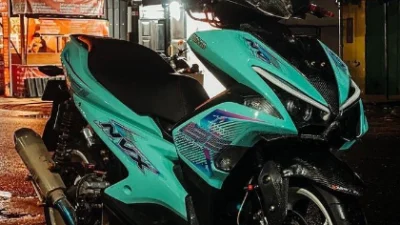 Modifikasi Aerox Murah Tapi Ganteng