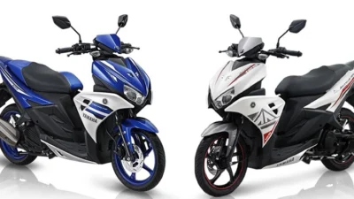 Kepoin Spek dan Harga Yamaha Aerox 125, Motor Matic Berumur Singkat (image from Yamaha Motor)