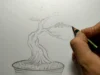 Sketsa Bonsai