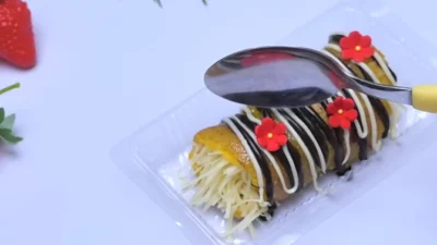 Resep Pisang Gulung Keju Coklat Viral