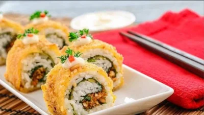 Cara Buat Sushi Sederhana, Gampang dan Murah.