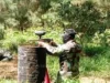 Serunya Perang Semi Militer di Wahana Paint Ball Sariater Hotel And Resort