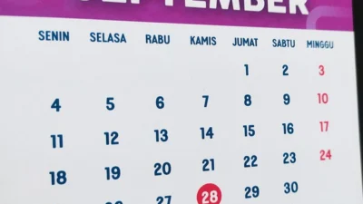 Rangkuman Jadwal Tanggal Bulan September 2023 Tanggal Merah dan Sisa Cuti Bersama