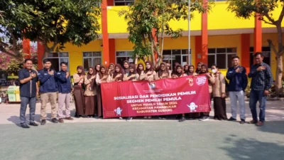 PPK Kecamatan Pamanukan Gencar Sosialiasi Pemilu dan Dirikan Posko Pengaduan di Masing-masing TPS