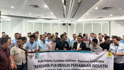 PLN UP3 Karawang Terus Berkomitmen Sosialisasikan Program Developing Green Industry Cluster