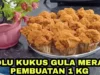 Roti Kukus Gula Merah 1 KG Tanpa Mixer, Super Gampang