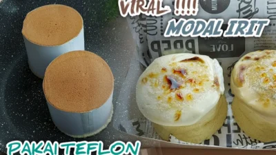 Fluffy Cake Japan Paling Lembut di Dunia dan Sangat Lezat, Modal Cuma 10 Ribu