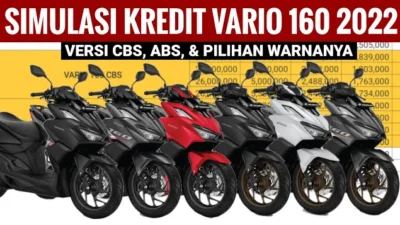 Gila! Cicilan Vario 160 Mulai dari Rp 300 Ribu Dong