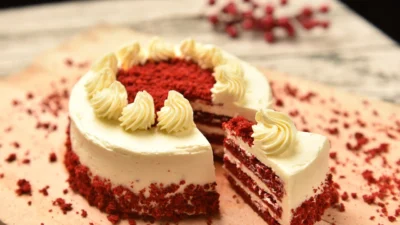 Red Velvet Cake Kukus
