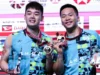 Lee Yang - Wang Chilin Raih Juara Japan Open 2023 Setelah Puasa Gelar Selama 2 Tahun (Image from Youtube SPOTV ASIA)