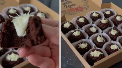 BikiIstri Jatuh Cinta Resep Brownies Kukus Keju Lumer Dimulut