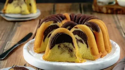 Resep Cake Marmer Lembut Dan Mengembang