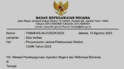 Jadwal Seleksi CPNS 2023 Persiapan dan Informasi Penting