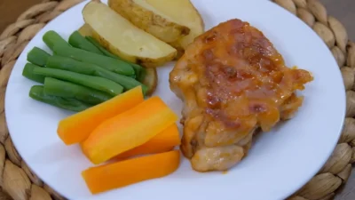 Resep Steak Ayam Barbeque Teflon, Crispy Ala Restoran