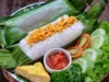 Nasi Bakar Ayam Suwir Pedas