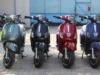 Motor Listrik Baru Mirip Vespa Matic Dijual Cuma Rp 9 Juta