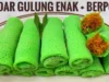 Resep Dadar Gulung isi Kelapa Takaran Sendok, Lembut Anti Gagal