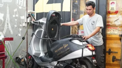 Cara Merawat Mesin Motor Vespa