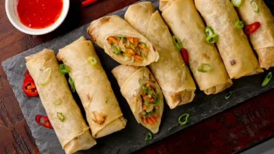 Kenikmatan Yang Hakiki! RESEP LUMPIA SAYUR Yang Garing Di Luar Lembut Di Dalam