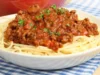 resep spaghetti bolognese