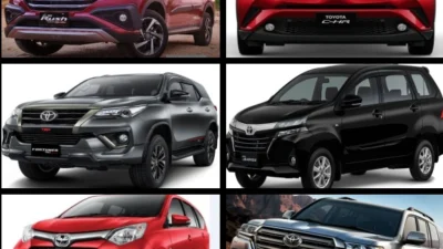 Ini Dia Merek Mobil Toyota yang Paling Laris 2023 dan Rentang Harganya