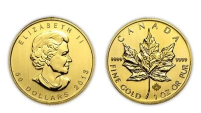 Koin Gold Maple Leaf (2007)